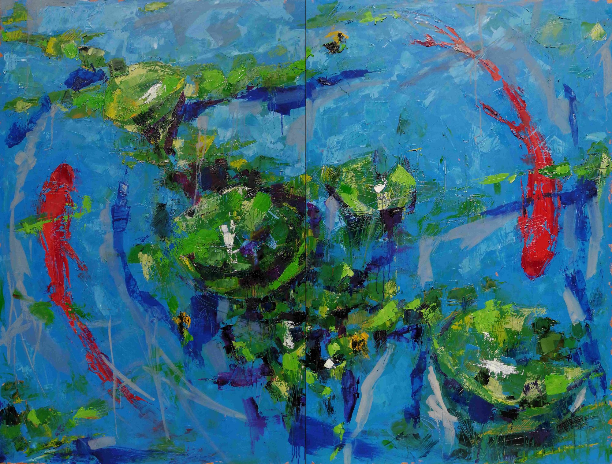 WEB_Vita – dittico – 120×80+80 – olio su tela – 2020